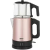 Fakir Chaimood 1800 W Cam Demlikli Çay Makinesi Rose