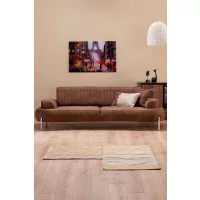 Ürün görseli: ModaLife Cross Yataklı Üçlü Kanepe