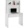 Adore White 52x90 cm Raflı Çalışma Masası