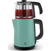 Karaca Tea Glass 2in1 1650 W Çelik Çay Makinesi