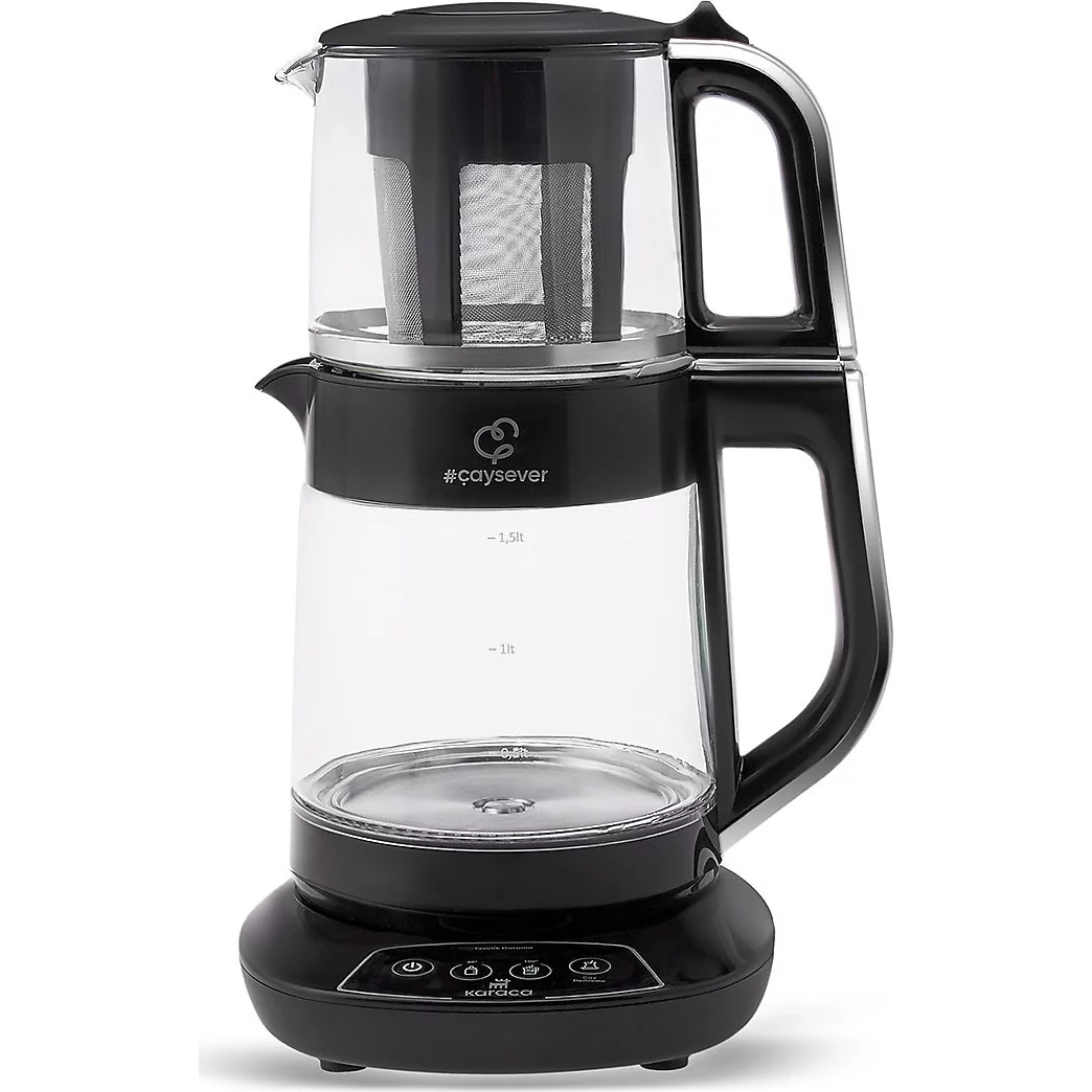 Karaca Çaysever 3in1 Konuşan Cam Çay Makinesi