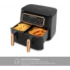 Karaca Air Pro Cook Duo Ev Yemeği XXXL 8 lt Black Copper Yağsız Fritöz