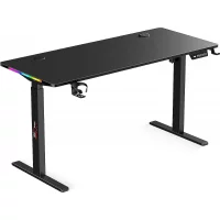 Ürün: xDrive Rüzgar Yükseklik Ayarlı RGB Siyah Oyuncu Masası