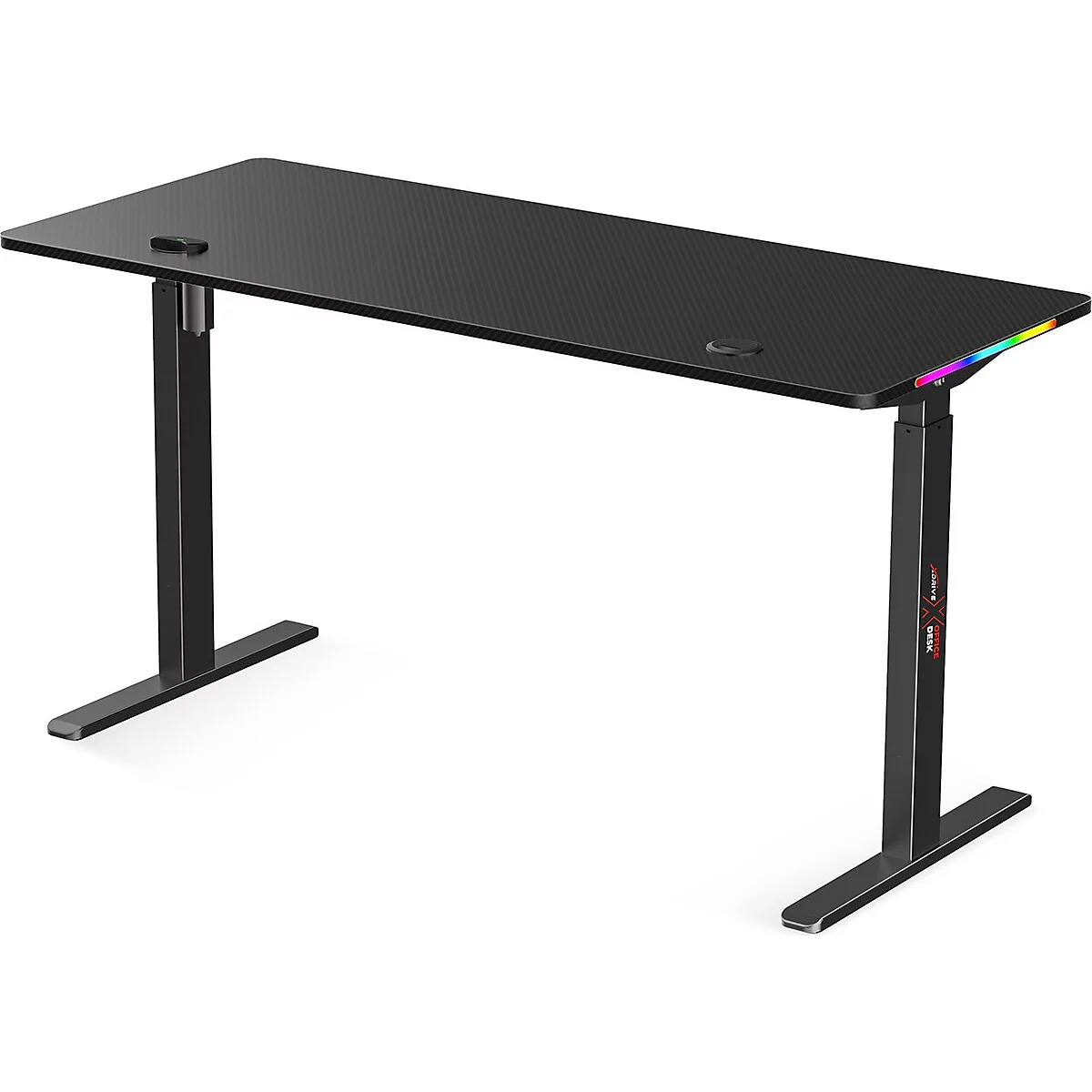 xDrive Rüzgar Yükseklik Ayarlı RGB Siyah Oyuncu Masası