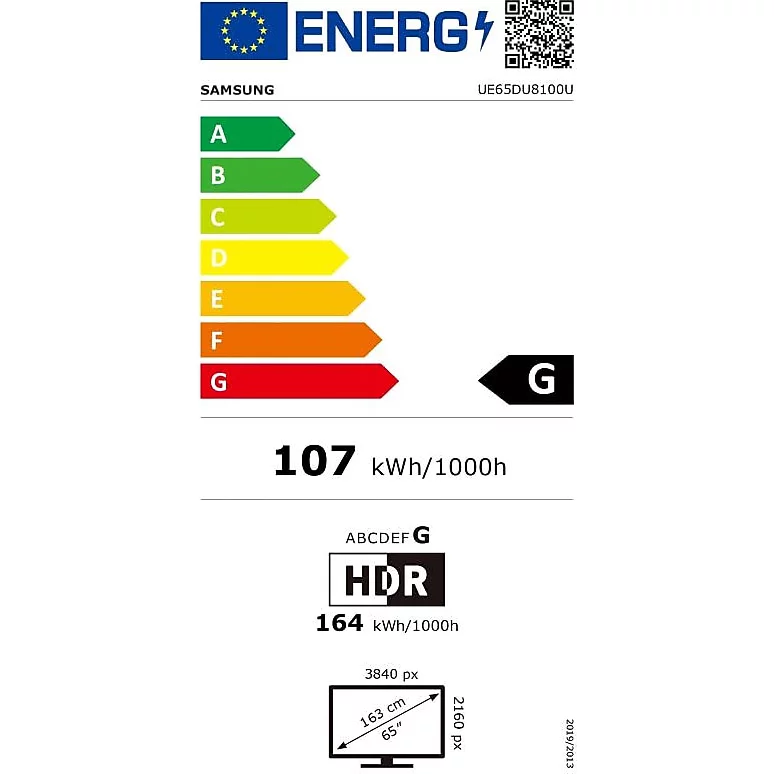 Samsung 65DU8100 4K Ultra HD 65" 165 Ekran Uydu Alıcılı Smart LED TV