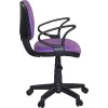 Türksit Kozmo Lux Kollu Kumaş Lila Çalışma Koltuğu