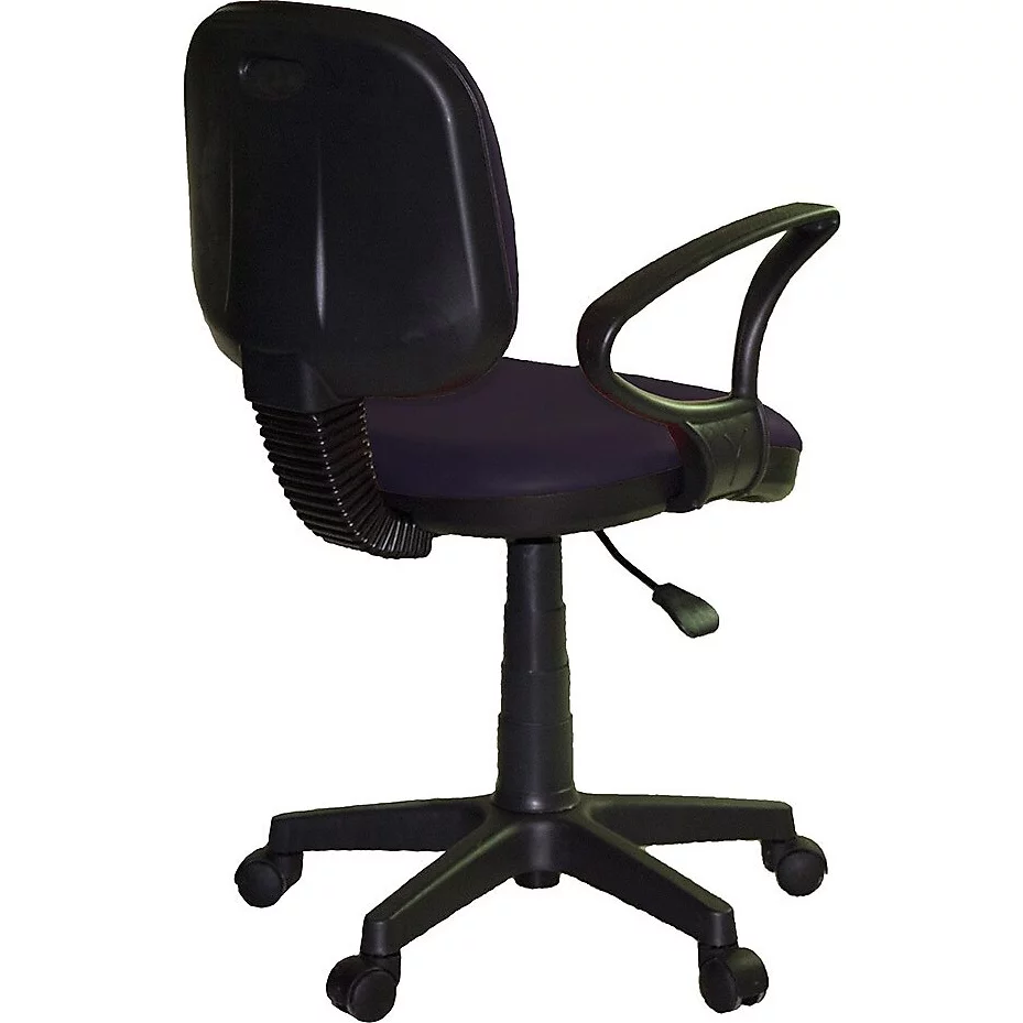 Türksit Kozmo Lux Kollu Kumaş Siyah Çalışma Koltuğu
