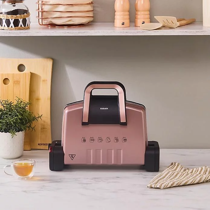 Karaca Future Rose Gold 1800 W Granit Tost Makinesi