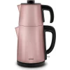 Karaca Gastro Dem 2in1 1650 W Rose Gold Çelik Çay Makinesi