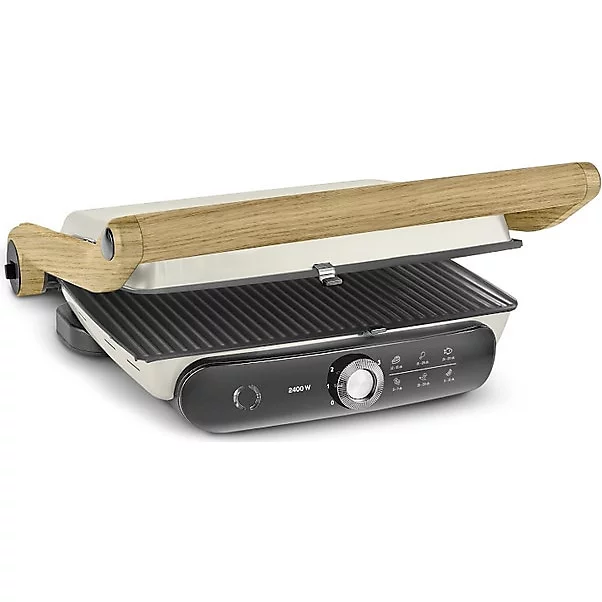 Karaca Gastro Grill Pro Wood Craft 2400 W Izgara ve Tost Makinesi