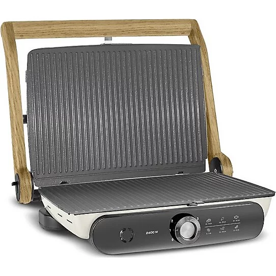 Karaca Gastro Grill Pro Wood Craft 2400 W Izgara ve Tost Makinesi