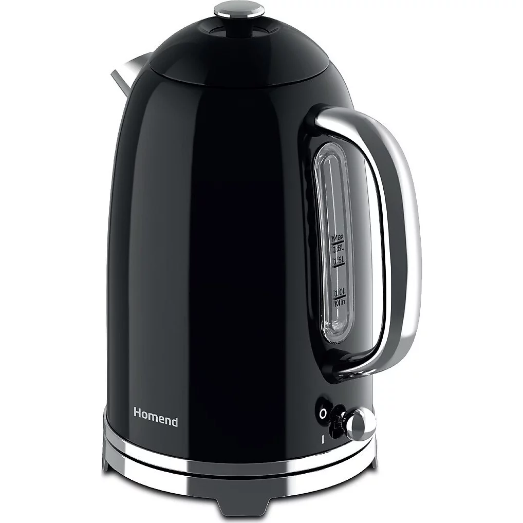 Homend Vintage Heatrow 1627H Siyah 2200 W Kettle
